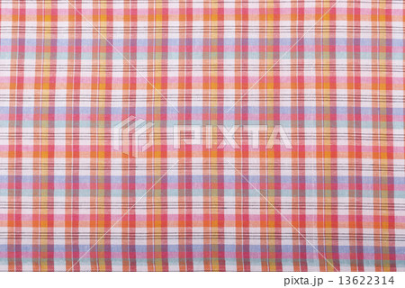 Background checkered tablecloth. 13622314