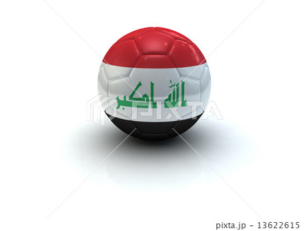イラク　サッカーボール 13622615