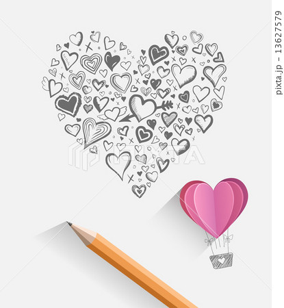 Valentines day vector 13627579
