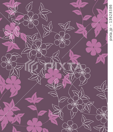 Abstract flowers background 13628386