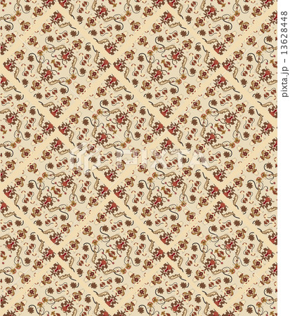 Vintage background with ornate elegant abstract floral design 13628448