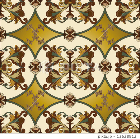 Vintage background with ornate elegant retro abstract floral des Vintage background with ornate elegant retro abstract floral des 13628912