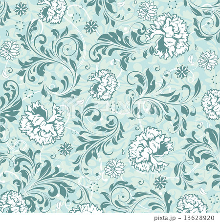 Vintage background with ornate elegant abstract floral design Vintage background with ornate elegant abstract floral design 13628920