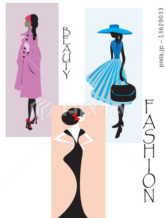 Woman fashion design. Vector illustration 13629033