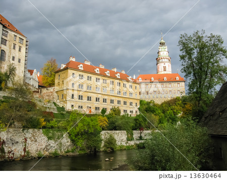 View on Castle in Cesky Krumlov 13630464
