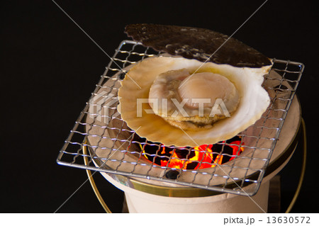 焼きホタテ貝 13630572