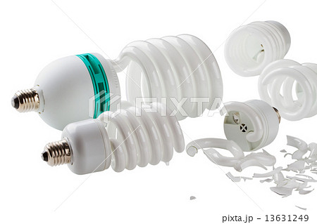 broken power saving up lamps 13631249