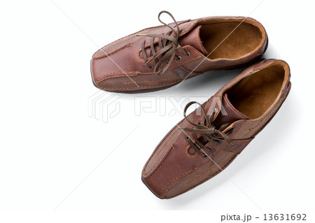 Brown leather man's shoes 13631692