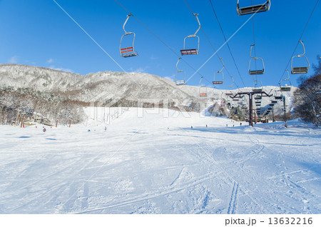 竜王スキー場 雪山 竜王スキー場 雪山 13632216