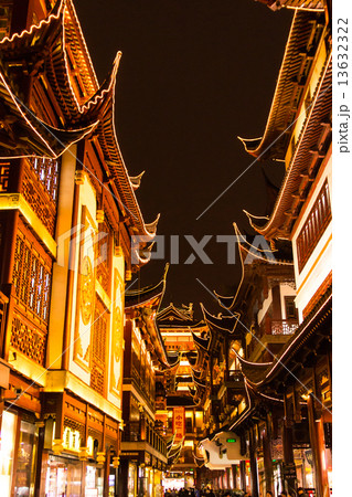 豫園夜景(中国-上海) 豫園夜景(中国-上海) 13632322