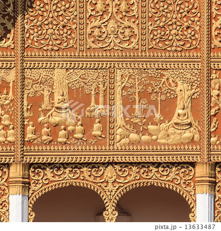 Traditional Laos style art Traditional Laos style art 13633487