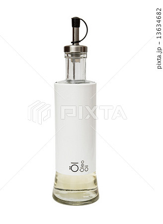 Isolated oil bottle Isolated oil bottle 13634682
