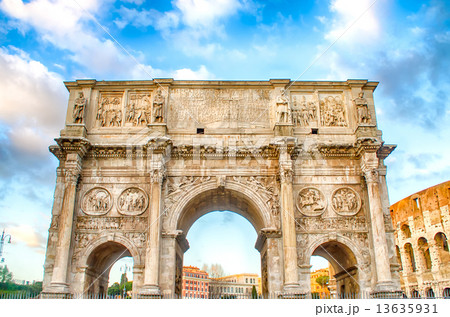 Arch of Constantine, Rome Arch of Constantine, Rome 13635931