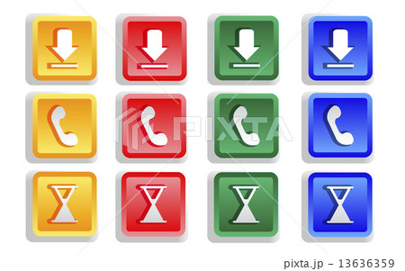 Colored Sign Button Set 13636359