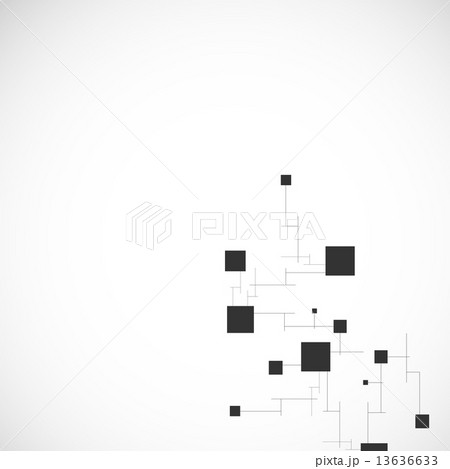 Vector color network connection and DNA atom Vector color network connection and DNA atom 13636633