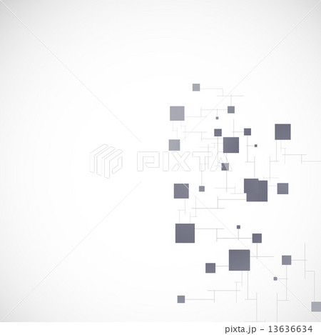 Vector color network connection and DNA atom Vector color network connection and DNA atom 13636634