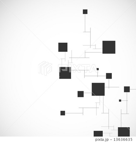 Vector color network connection and DNA atom Vector color network connection and DNA atom 13636635