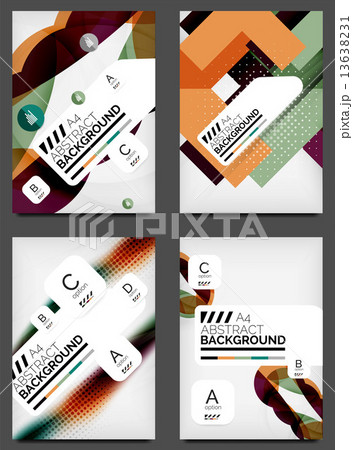 Set of Flyer Templates, Business Web Layouts 13638231