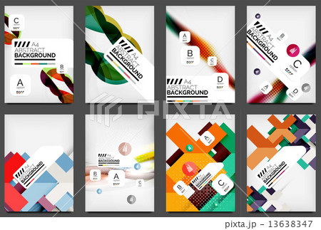 Set of Flyer Templates, Business Web Layouts 13638347