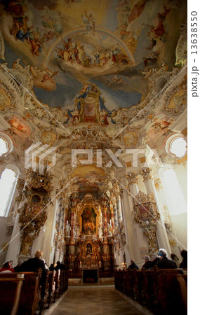 ドイツ 世界遺産 ヴィース巡礼教会 13638550