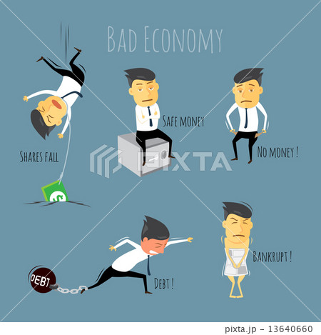 The bad economy. 13640660