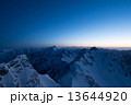 涸沢岳山頂から望む穂高連峰 13644920