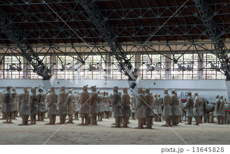 Qin dynasty Terracotta Army, Xian (Sian), China Qin dynasty Terracotta Army, Xian (Sian), China 13645828