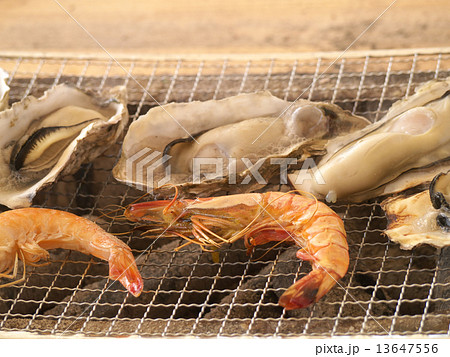 海鮮焼き 海鮮焼き 13647556
