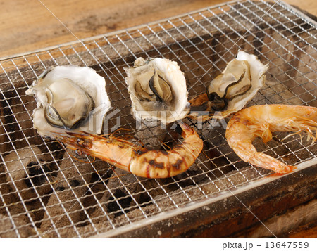 海鮮焼き 海鮮焼き 13647559