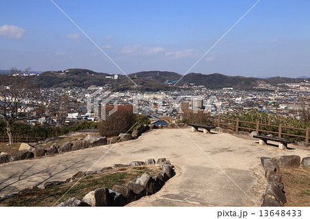 倉敷市 亀島山公園の写真素材