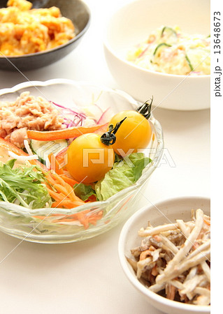 いろいろなサラダ いろいろなサラダ 13648673