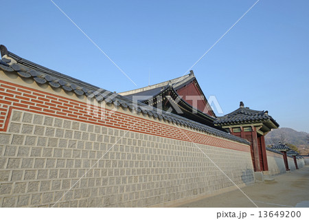 韓国　ソウル　景福宮 13649200