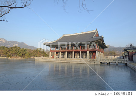 韓国　ソウル　景福宮 13649201