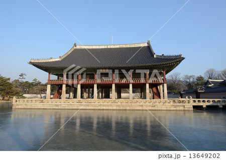 韓国　ソウル　景福宮 13649202