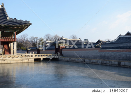 韓国　ソウル　景福宮 13649207