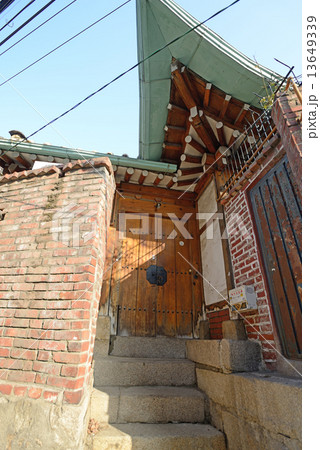 韓国　ソウル　北村 13649339