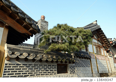 韓国　ソウル　北村 13649347