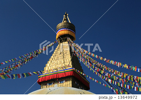 boudhanath stupa from nepal boudhanath stupa from nepal 13649972