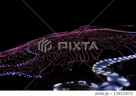 輪島白米千枚田（LED赤） 13652873