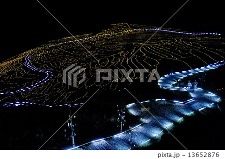 輪島白米千枚田(LED黄2) 輪島白米千枚田(LED黄2) 13652876