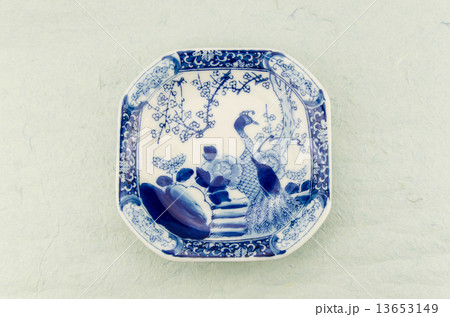 染付の皿　 13653149