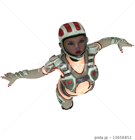 戦う女性 13656852