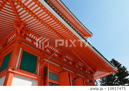高野山･金剛峰寺の「根本大塔」（和歌山県伊都郡高野町高野山） 13657475