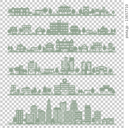 様々な都市 13657710