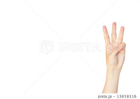 手で数を数える 13658316