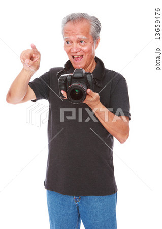 white background old man studio shot businessman portrait senior semi-formal smiling confidence     13659476