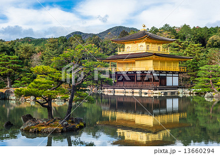 京都 世界遺産 金閣寺 京都 世界遺産 金閣寺 13660294