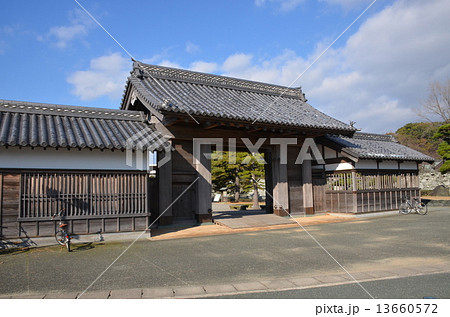 徳島城　鷲の門 13660572