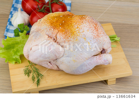 Raw chicken Raw chicken 13661634