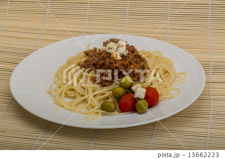 Bolognese pasta Bolognese pasta 13662223